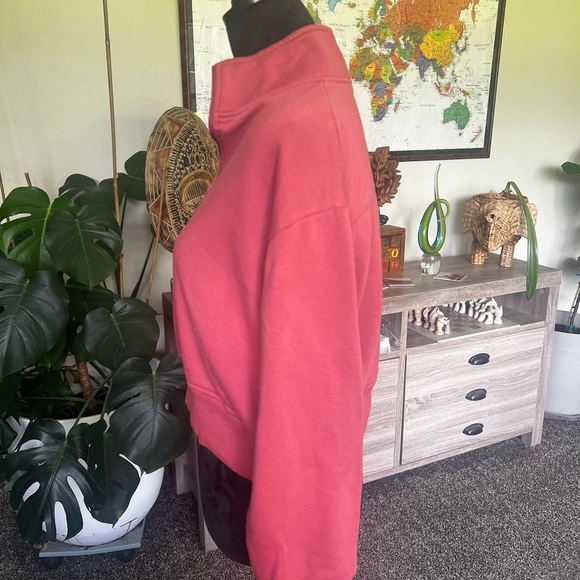 a new day Burgundy Quarter-Zip Pullover - Picture 2 of 6